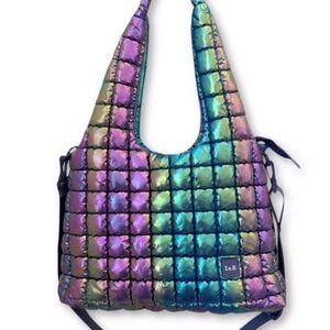 Iris Puff Hobo Galaxy Purple